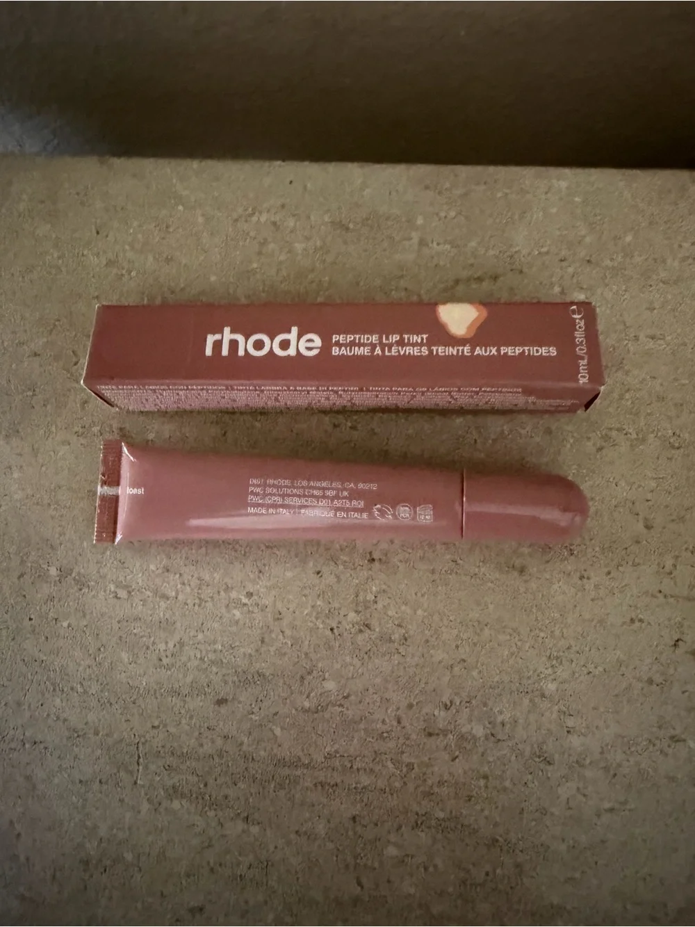 Limited edition RHODE Peptide Lip Tint- Toast